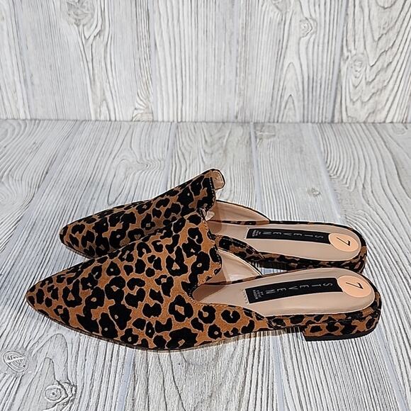 Steven Verna Animal Print Mules, Women's 7 - Picture 4 of 12